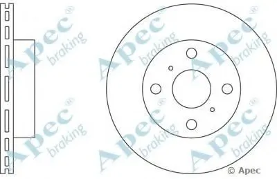 Тормозной диск APEC braking купить