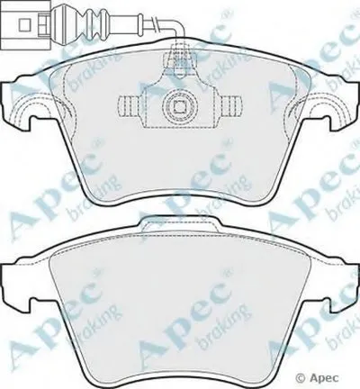 Комплект тормозных колодок, дисковый тормоз APEC braking купить