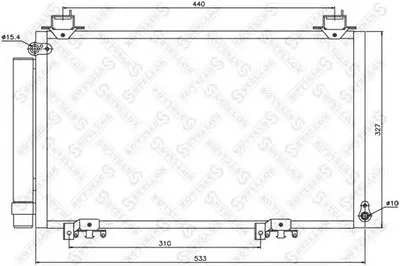 Конденсатор, кондиционер STELLOX купить