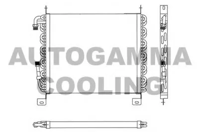 Конденсатор, кондиционер AUTOGAMMA купить