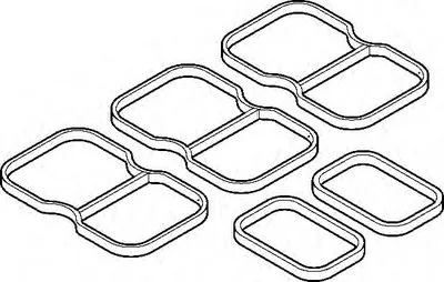 Комплект прокладок, впускной коллектор ELRING купить