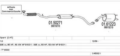 Система выпуска ОГ MTS купить