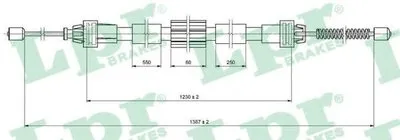 Трос, стояночная тормозная система LPR купить