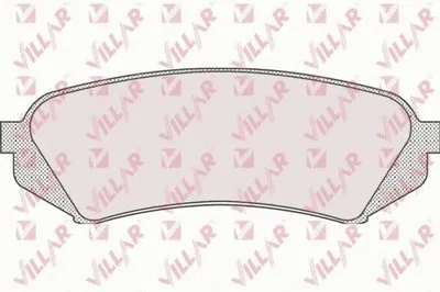 Комплект тормозных колодок, дисковый тормоз VILLAR купить
