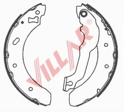 Комплект тормозных колодок VILLAR купить