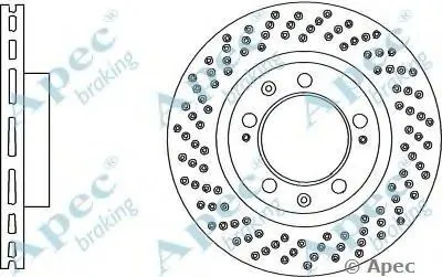Тормозной диск APEC braking купить
