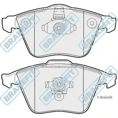 Комплект тормозных колодок, дисковый тормоз Brake Fit APEC braking купить