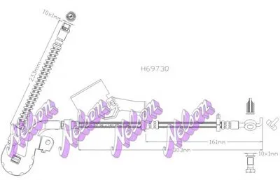 Тормозной шланг BROVEX-NELSON купить