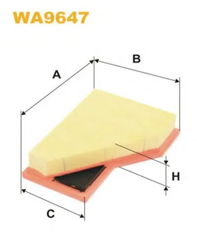 Воздушный фильтр WIX FILTERS купить