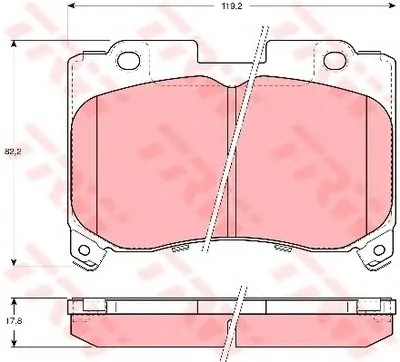 Комплект тормозных колодок, дисковый тормоз Dr!ve+ купить