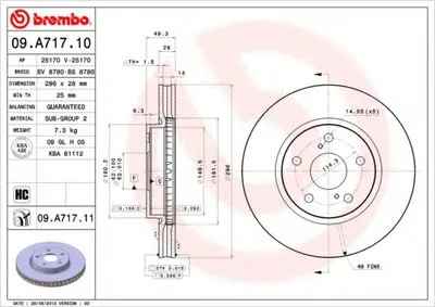 Тормозной диск COATED DISC LINE BREMBO купить