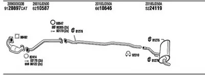 Система выпуска ОГ WALKER купить