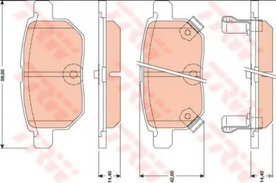 Комплект тормозных колодок, дисковый тормоз Dr!ve+ купить
