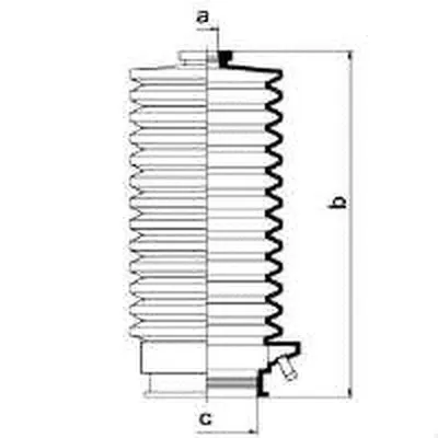 Пыльник, рулевое управление SPIDAN купить