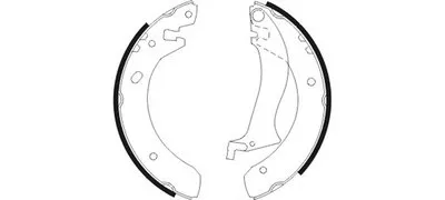 Комплект тормозных колодок HELLA купить