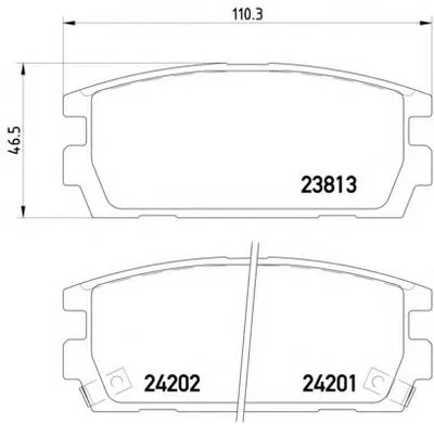 Комплект тормозных колодок, дисковый тормоз HELLA купить