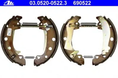 Комплект тормозных колодок Original ATE TopKit ATE купить