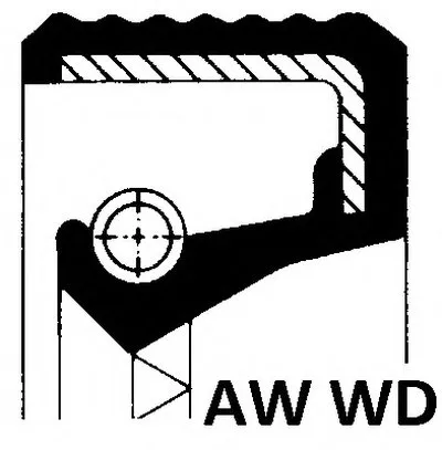 Уплотняющее кольцо, коленчатый вал; Уплотняющее кольцо, распределительный вал; Уплотнительное кольцо ELRING купить