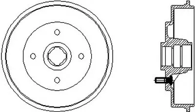 Тормозной барабан HELLA PAGID купить