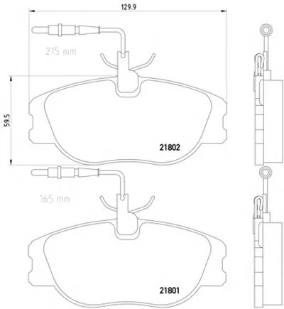 Комплект тормозных колодок, дисковый тормоз HELLA PAGID купить