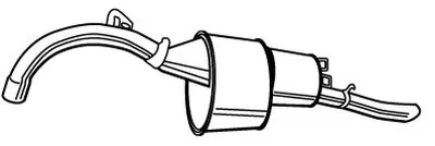 Глушитель выхлопных газов конечный WALKER купить