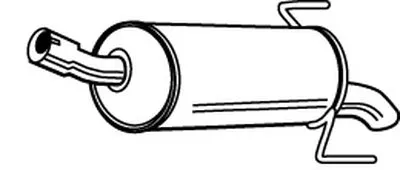 Глушитель выхлопных газов конечный WALKER купить