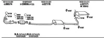 Система выпуска ОГ WALKER купить