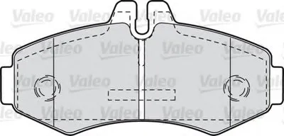 Комплект тормозных колодок, дисковый тормоз VALEO купить