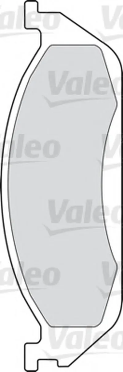 Комплект тормозных колодок, дисковый тормоз VALEO купить