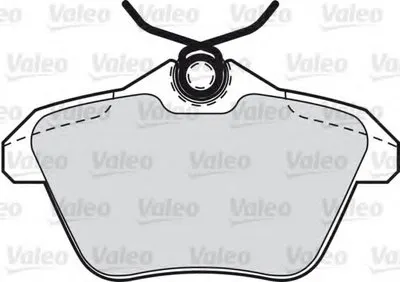 Комплект тормозных колодок, дисковый тормоз VALEO купить