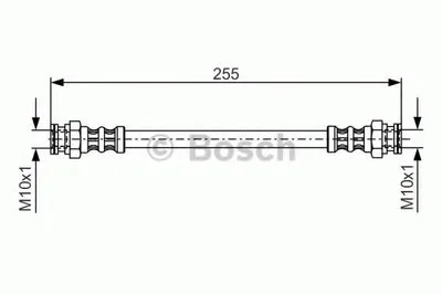 Тормозной шланг BOSCH купить