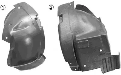 Обшивка, колесная ниша VAN WEZEL купить