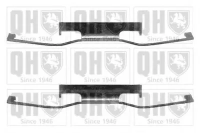 Комплектующие, колодки дискового тормоза QUINTON HAZELL купить