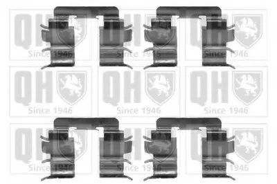 Комплектующие, колодки дискового тормоза QUINTON HAZELL купить