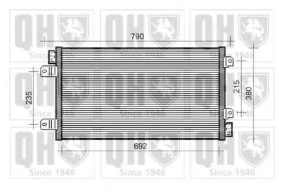 Конденсатор, кондиционер QUINTON HAZELL купить