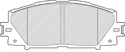 Комплект тормозных колодок, дисковый тормоз PREMIER FERODO купить
