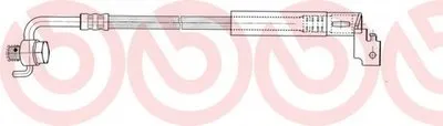 Тормозной шланг BREMBO купить