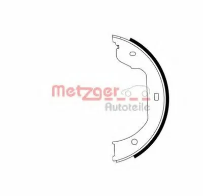 Комплект тормозных колодок, стояночная тормозная система METZGER купить