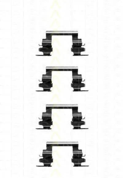 Комплектующие, колодки дискового тормоза TRISCAN купить
