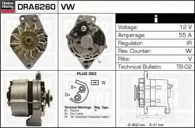 Генератор Remanufactured REMY (Light Duty) DELCO REMY купить