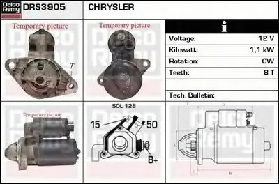 Стартер Remanufactured REMY (Light Duty) DELCO REMY купить