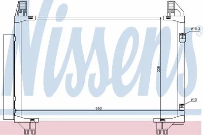 Конденсатор, кондиционер NISSENS купить