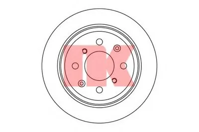 Тормозной диск NK купить