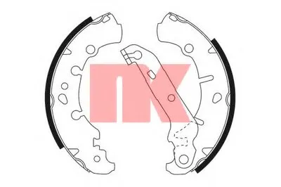 Комплект тормозных колодок NK купить