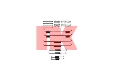 Комплектующие, тормозная колодка NK купить