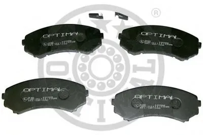 Комплект тормозных колодок, дисковый тормоз OPTIMAL купить