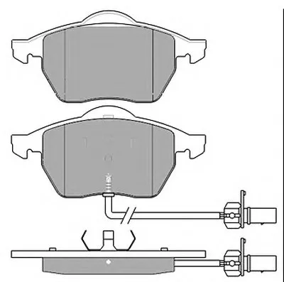 Комплект тормозных колодок, дисковый тормоз MAPCO купить