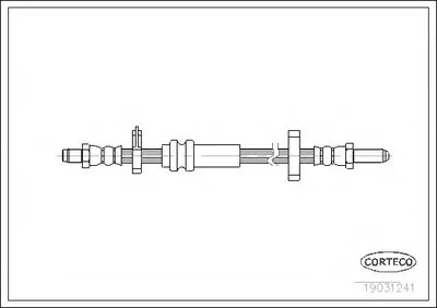 Тормозной шланг CORTECO купить