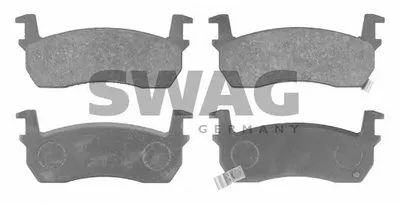 Комплект тормозных колодок, дисковый тормоз SWAG купить