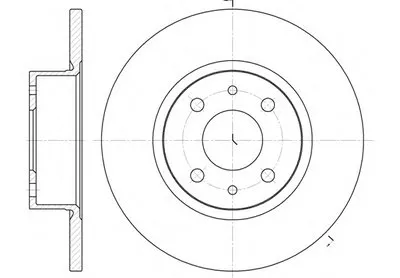 Тормозной диск REMSA купить